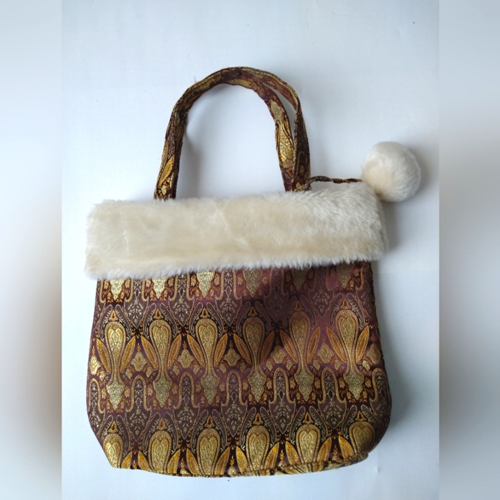 Paisley Mrs Claus bag